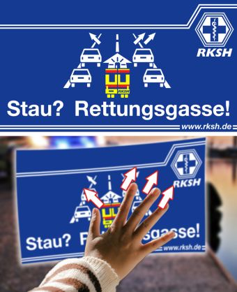 Stau? Rettungsgasse!